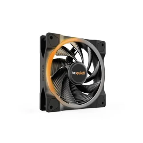 BEQUIET FAN LIGHT WINGS 120MM PWM HIGH-SPEED BL073, ARGB, 2500RPM, 52,3CFM/88,86M3/H, 31 DB, LIFESPAN 60000H, BLACK, 3YW.