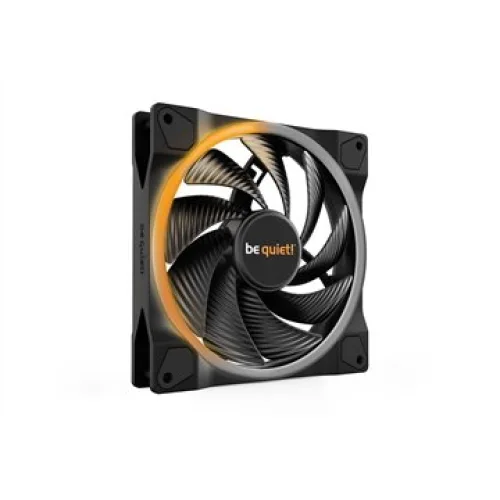 BEQUIET FAN LIGHT WINGS 140MM PWM HIGH-SPEED BL075, ARGB, 2200RPM, 71,7CFM/121,82M3/H, 31 DB, LIFESPAN 60000H, BLACK, 3YW.