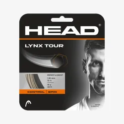 LYNX TOUR 200m - ΧΟΡΔΗ TENNIS HEAD (1,25mm / CHAMPAGNE)