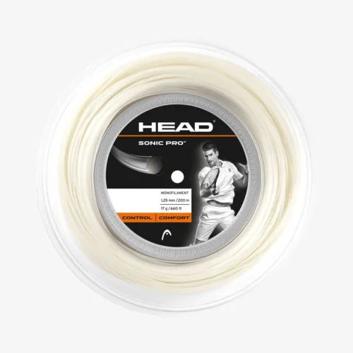 SONIC PRO  ΧΟΡΔΗ TENNIS HEAD (Άσπρο / 1,25mm / 200m)