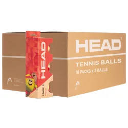 HEAD STAGE 3 RED ΚΟΥΤΑ 16Χ3 BALL ΜΠΑΛΛΑΚΙΑ TENNIS
