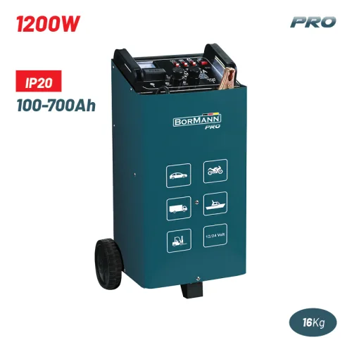 BORMANN Pro BBC7030 Φορτιστής-Εκκινητής Μπαταριών 2/24V-300A