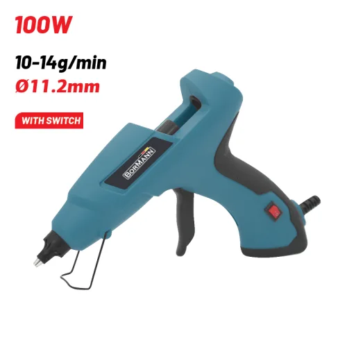 BORMANN BGG8020 Πιστόλι Θερμόκολλας 100W,Ράβδοι Φ11.2mm, Με Διακόπτη