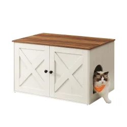 Feandrea Cat Litter box Enclosure - επιπλο τουαλετα για γάτες (PCL002P01) (FEAPCL002P01)