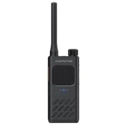 ALERVITES ασύρματος πομποδέκτης AT2, 2W, UHF 400-480MHz, Bluetooth, γκρι