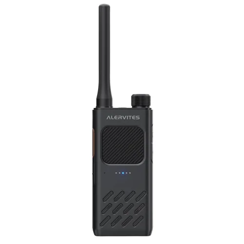 ALERVITES ασύρματος πομποδέκτης AT2, 2W, UHF 400-480MHz, Bluetooth, γκρι