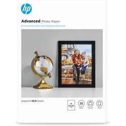 HP Q5456A photo paper Black,Blue,White Gloss A4