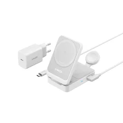 ANKER MAGGO WIRELESS 3 IN 1 CHARGER 15W FOLDABLE