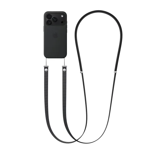 Apple Crossbody Strap Black