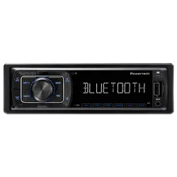 POWERTECH ηχοσύστημα αυτοκινήτου PT-1603, αποσπώμενο πάνελ, 1 DIN, Bluetooth/FM/USB/Micro SD, 4x 55W