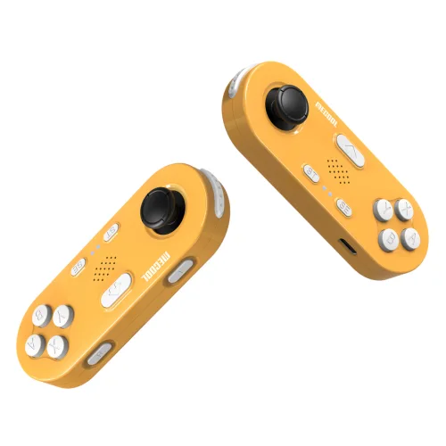 MECOOL σετ ασύρματων motion gamepad KidzMove GM2 για Android smart TV & TV Box, κίτρινο, 2τμχ