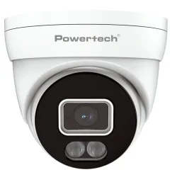 POWERTECH υβριδική κάμερα CCTV PT-1586 με μικρόφωνο & Full Color λειτουργία, 8MP, 2.8mm, IP67
