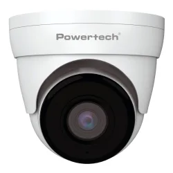 POWERTECH υβριδική κάμερα CCTV PT-1589 με μικρόφωνο & υπέρυθρα, 8MP, 2.8mm, IP66