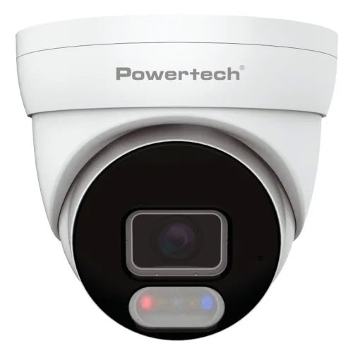 POWERTECH IP κάμερα PT-1591 με μικρόφωνο & Full Color λειτουργία, 4MP, 2.8mm, PoE, IP67