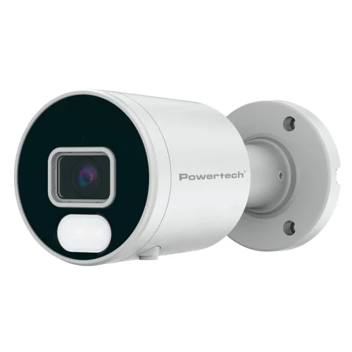 POWERTECH IP κάμερα PT-1592 με μικρόφωνο & Full Color λειτουργία, 4MP, 2.8mm, PoE, IP67