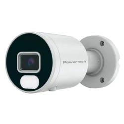 POWERTECH IP κάμερα PT-1594 με μικρόφωνο & Full Color λειτουργία, 8MP, 2.8mm, PoE, IP67