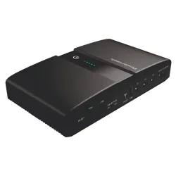 POWERTECH mini DC UPS PT-1634, 36W, 20000mAh, 3x DC, USB/USB-C, PoE/LAN, μαύρο