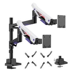 BRATECK gaming βάση γραφείου για 2x οθόνες LDT95-C024UCP, 24-57