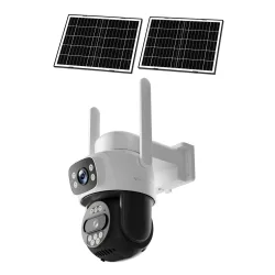 VSTARCAM smart ηλιακή κάμερα AG622DR, dual lens, 2MP, 4G, PTZ, SD, IP66