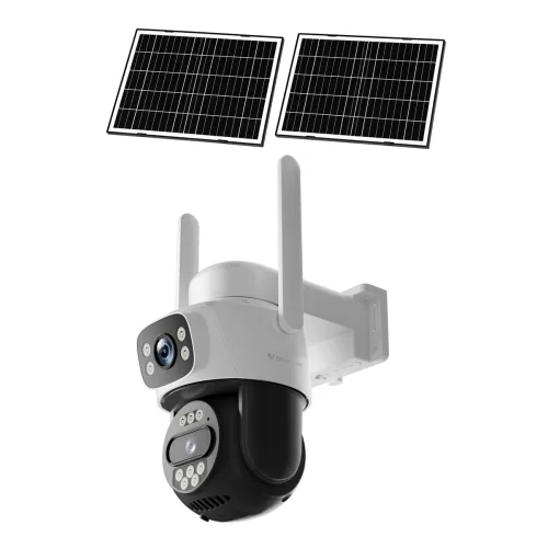 VSTARCAM smart ηλιακή κάμερα AG622DR, dual lens, 2MP, 4G, PTZ, SD, IP66