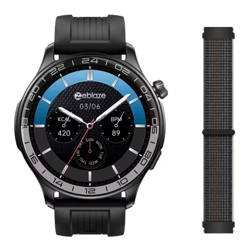 ZEBLAZE smartwatch Btalk 4 Pro, heart rate, 1.43