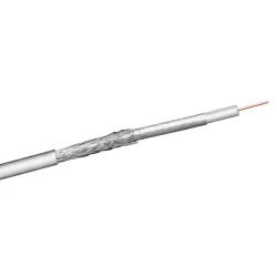 GOOBAY καλώδιο κεραίας 27528, 100dB, 75Ω, CCS, 100m, λευκό