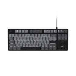 Fury Gaming Keyboard Kanabo K2 US Layout White Backlight Mechanical Black-Gray (NFU-2386) (FURNFU-2386)