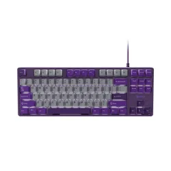 Fury Gaming Keyboard Kanabo K2 US Layout White Backlight Mechanical Gray-Violet (NFU-2350) (FURNFU-2350)