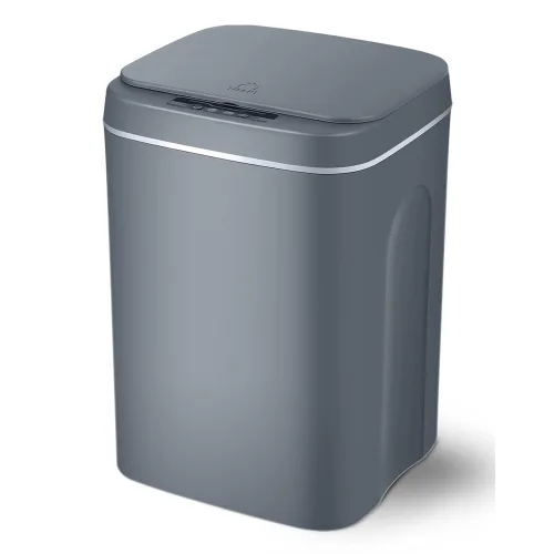 HOME USE κάδος απορριμμάτων HUH-0190 με φωτοκύτταρο, 14lt, γκρι