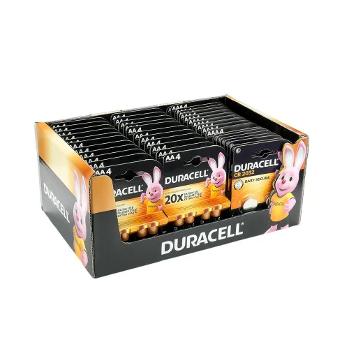 Duracell Stand - 22x AA 4BL, 11x AAA 4BL, 7x CR2032 2BL (DURSTAND)