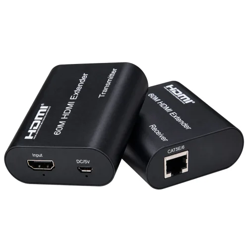 POWERTECH HDMI video extender CAB-H204 μέσω καλωδίου RJ45, 1080p/60Hz, με loop, έως 120m