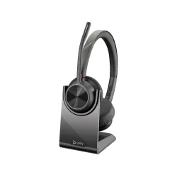 Poly Voyager 4320 UC Stereo USB-A Headset +BT700 USB-A Adapter +Charging Stand (77Y99AA)