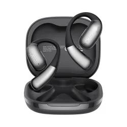 Bluetooth ακουστικά handsfree με τεχνολογία ΑΙ, σε μαύρο χρώμα