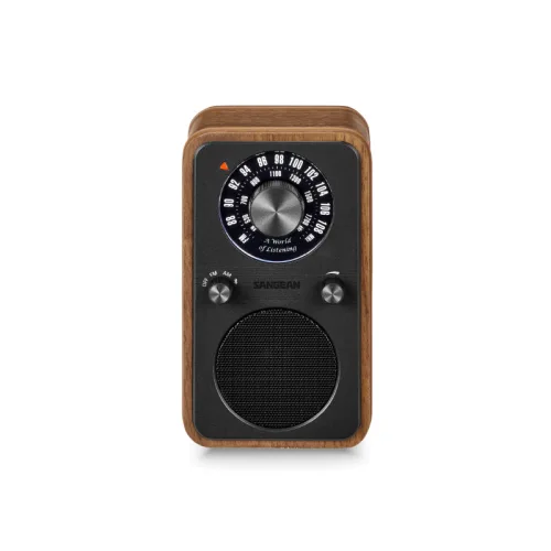 Sangean WR-9  Vintage Walnut Ραδιόφωνο AM / FM / Bluetooth με Ξύλινο Περίβλημα