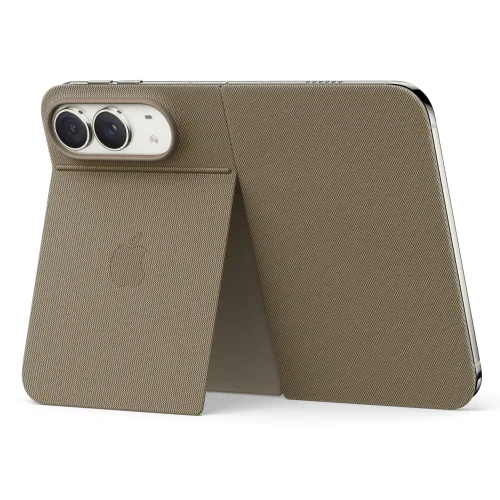 Apple iPhone Duo Folio with Kickstand Taupe
