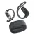 CELEBRAT earphones με θήκη φόρτισης W77, OWS, 12mm, 40/400mAh, μαύρα