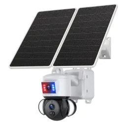 SECTEC smart ηλιακή κάμερα ST-538-6M-4G-EU-20W, dual lens, 3MP, 4G, SD, PTZ, IP65