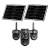 VSTARCAM smart ηλιακή κάμερα AG623FR, four-lens, 3MP, 4G, SD, PTZ, IP66, μαύρη