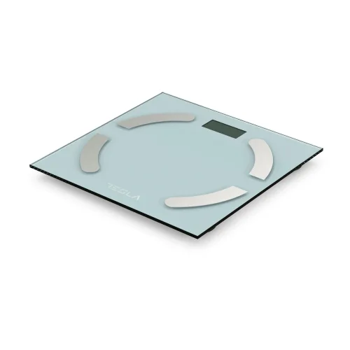 Tesla Ζυγαριά μπάνιου BS301WX Λευκή - inox