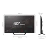 Tesla Τηλεόραση LED TV 40