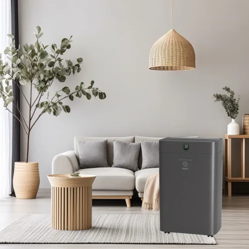 Αφυγραντήρας PRDH-45022i Primo 20L Ηλ/νικός Με Wifi R290 + Χρωματική 'Ενδειξη Υγρασίας+Ιονιστή+Φίλτρο Ενεργού 'Ανθρακα, Ανθρακί