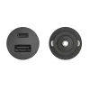 Motorola SJV102 Μαύρος ταχυφορτιστής αυτοκινήτου με 2xUSB Τype-C PD 2.0, Τype-A QC 3.0 και καλώδιο 1μ. Type-C σε Type-C-45W