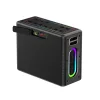 AKAI ABTSW-120 Αδιάβροχο Φορητό Ηχείο Bluetooth με 2 Ασύρματα Μικρόφωνα, TWS, 80W