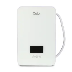 Osio OHF-2880W Ηλεκτρικός Ταχυθερμαντήρας Τοίχου για Μπάνιο Λευκός 8,5kW με Ψηφιακή Οθόνη