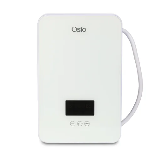 Osio OHF-2880W Ηλεκτρικός Ταχυθερμαντήρας Τοίχου για Μπάνιο Λευκός 8,5kW με Ψηφιακή Οθόνη