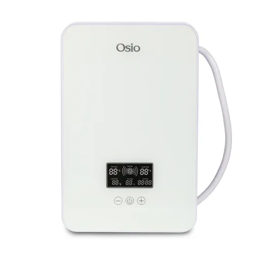 Osio OHF-2880W Ηλεκτρικός Ταχυθερμαντήρας Τοίχου για Μπάνιο Λευκός 8,5kW με Ψηφιακή Οθόνη