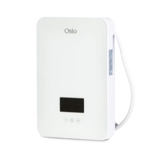 Osio OHF-2880W Ηλεκτρικός Ταχυθερμαντήρας Τοίχου για Μπάνιο Λευκός 8,5kW με Ψηφιακή Οθόνη