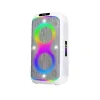 Akai Sonic X10 Φορητό Ηχείο 75W με Bluetooth 5.3, FM, TWS & Ασύρματο Μικρόφωνο (Λευκό)