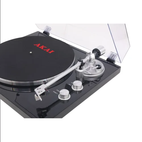 Akai TTA-200PB Στερεοφωνικό Πικάπ με Bluetooth & Εγγραφή USB (Ξύλο)