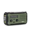 Akai APR-801 Ραδιόφωνο Επιβίωσης με Ηλιακό Πάνελ, Δυναμό, Bluetooth & Power Bank (Πράσινο)